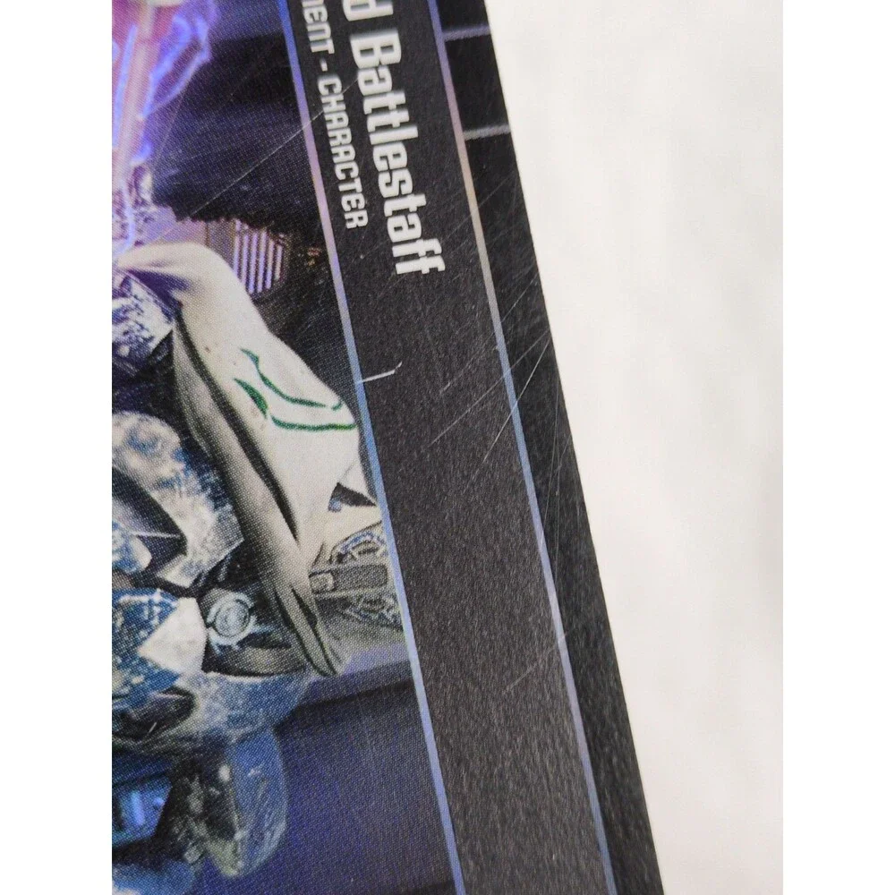 Foil Droid Battlestaff Star Wars TCG Card 85/110